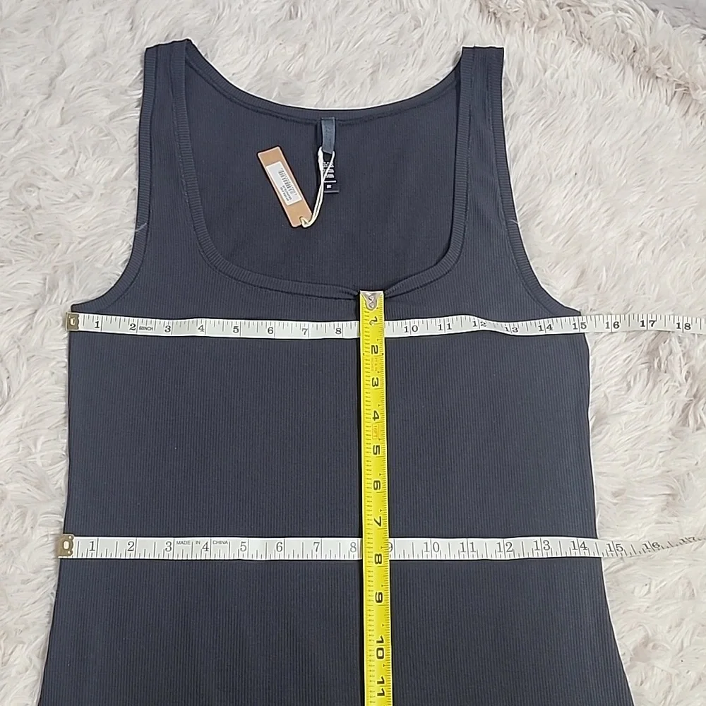 SKIMS Soft Lounge Short Slip Dress Graphite Womens/M/ 3X - Picture 7 of 14